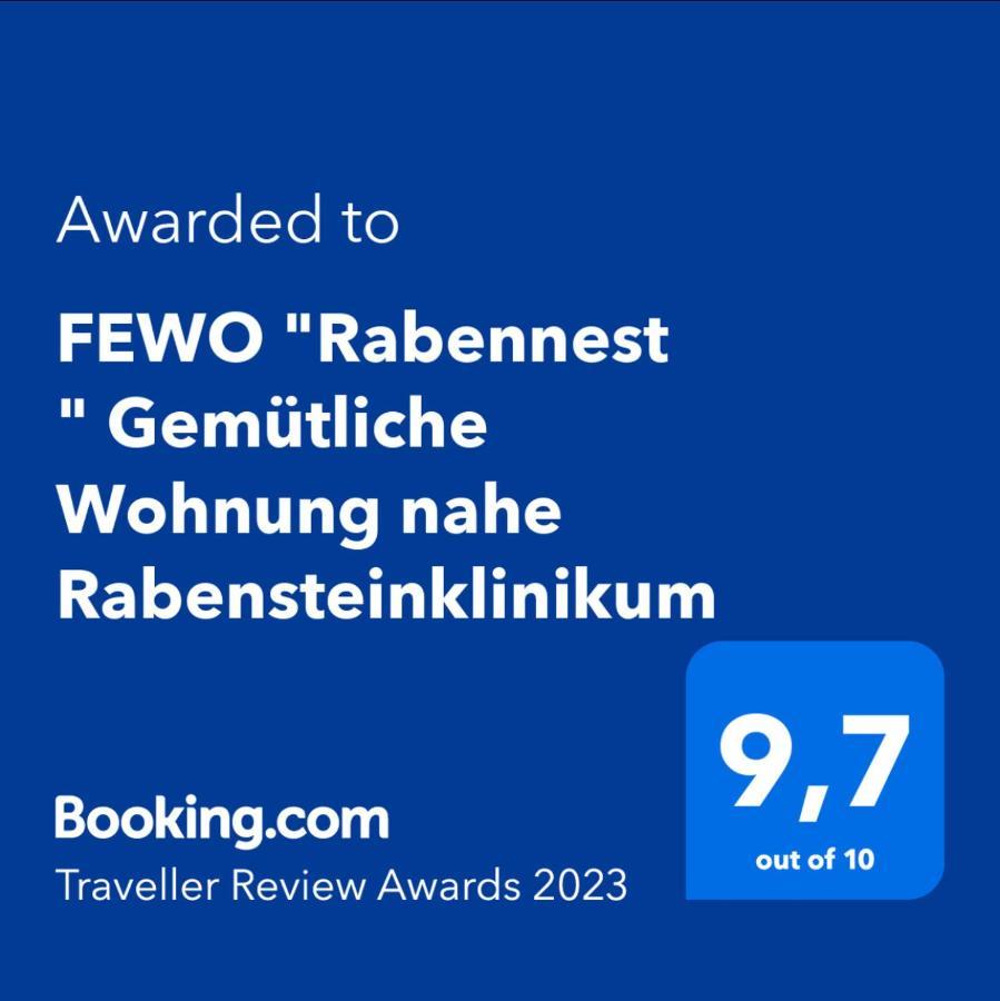 Fewo "Rabennest " Gemuetliche Wohnung Nahe Rabensteinklinikum - Kein Separates Schlafzimmer, Studiowohnung Chemnitz Bagian luar foto